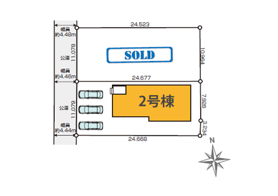 中央区　西ヶ崎町　2期　全2棟